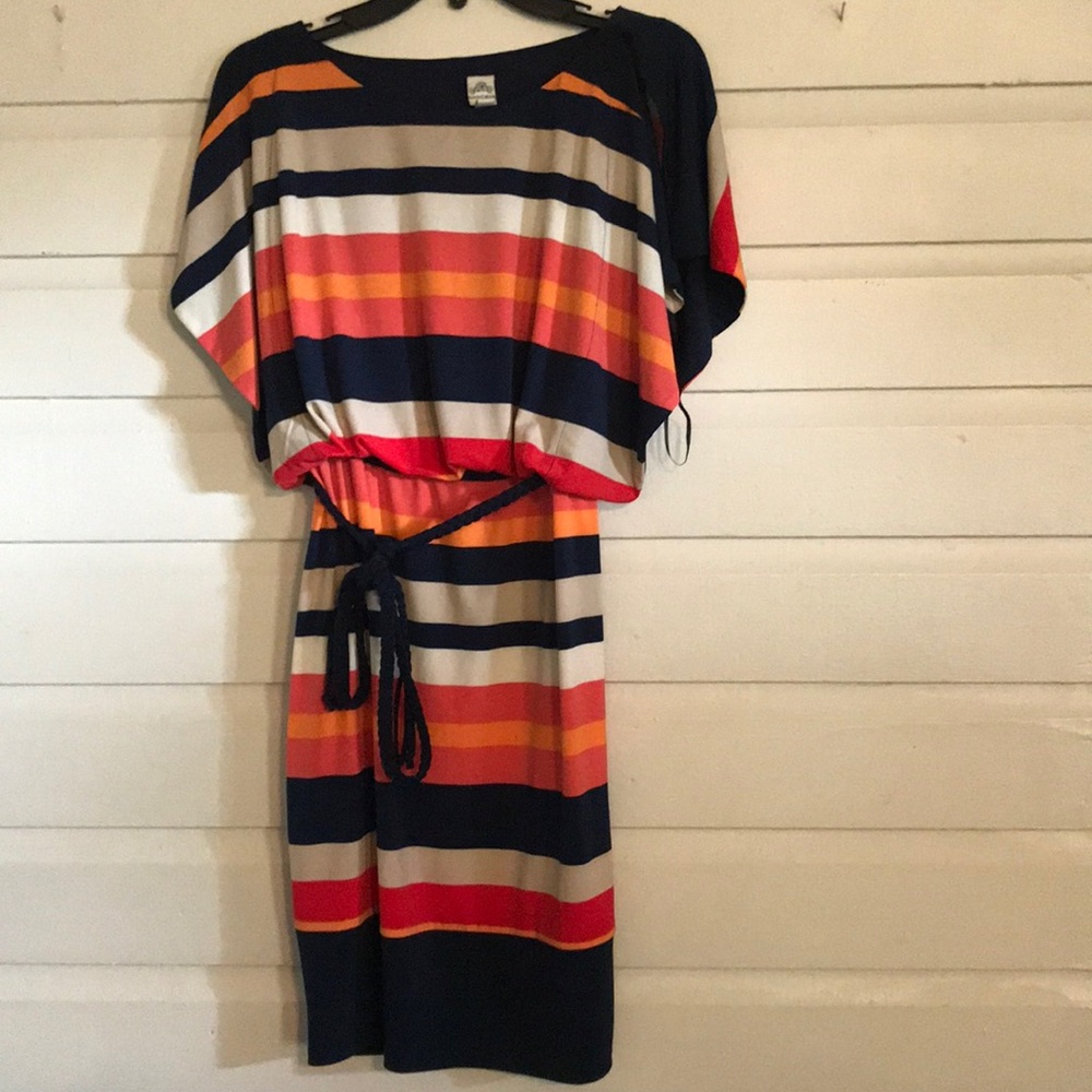 Sangria striped dress